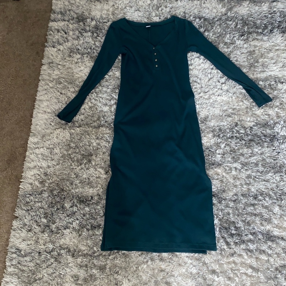 Turquoise dress